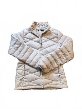 SIZE S North Face Women's Lightweight Quilted Jacket Size S/P Beige